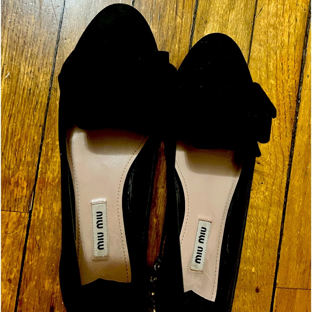 Mui mui flat shoes
